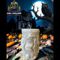 Halloween Scene: Witch with a Powerful Scepter - Hand-Poured Pillar Candle