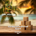 Caribbean Teakwood wax melt picture