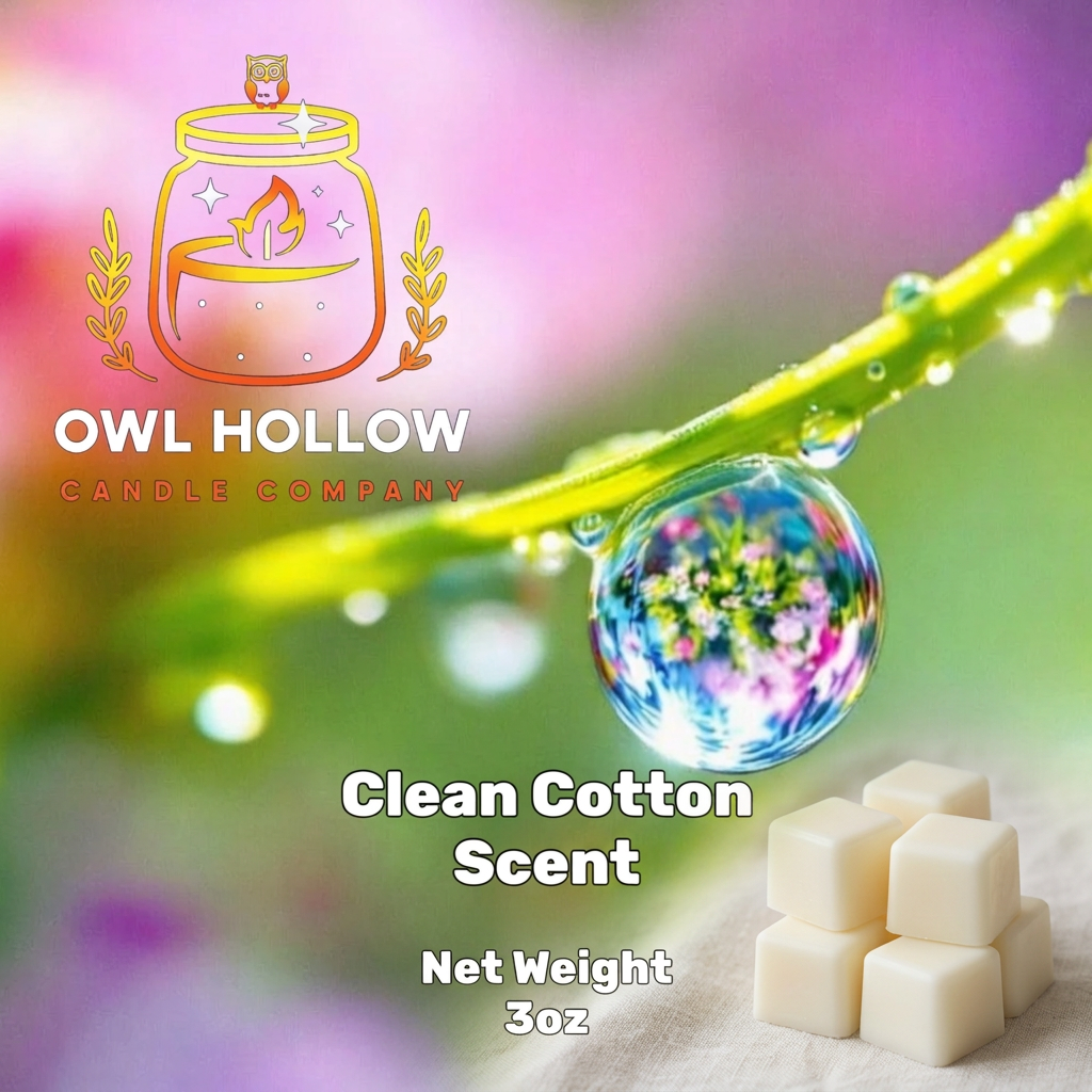 Clean Cotton wax melt picture
