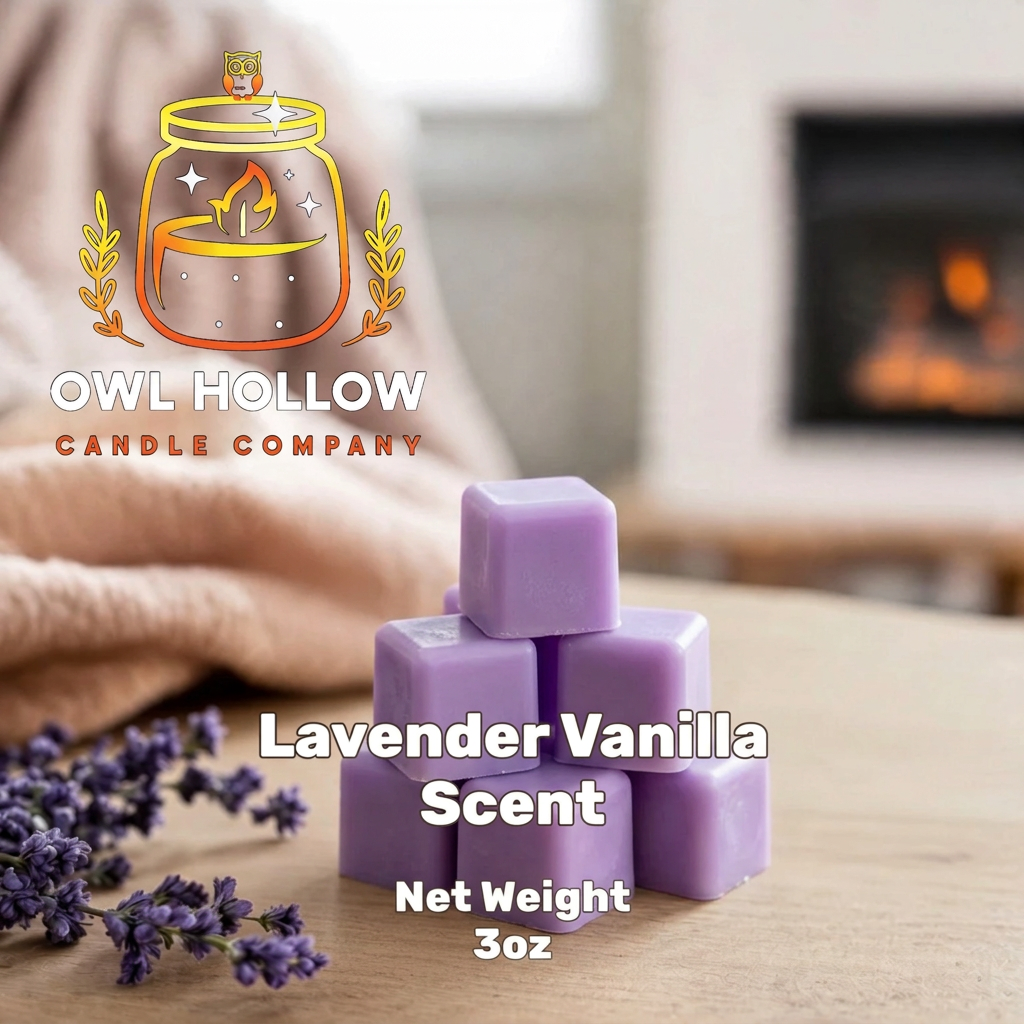 Lavender Vanilla wax melt picture