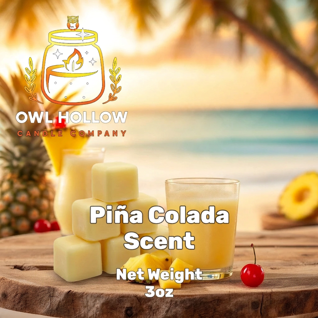 Piña Colada wax melt picture